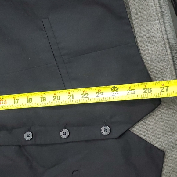 H&M Suits & Blazers 5 Salehm Black Suit Vest 44r B83 Poshmark